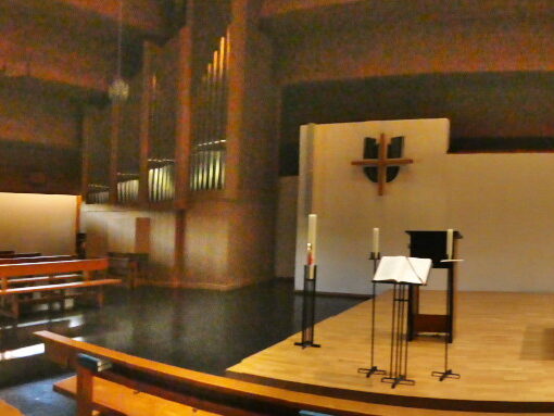 Panoramabild Kirche Magden