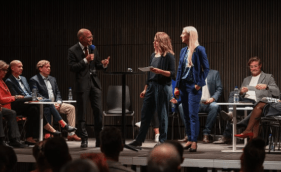 Podium zu den Basler Nationalratswahlen für das Redionaljournal Basel SRF